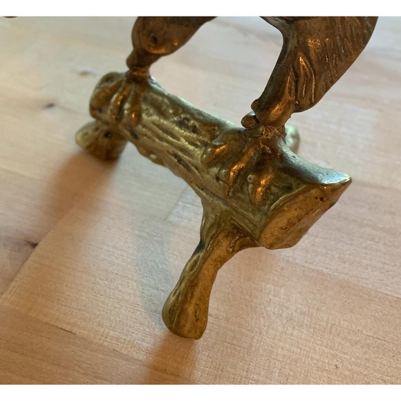 Vintage 1970s Brass Eagle - Picture 3 of 4